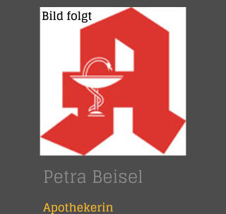 Petra Beisel Apothekerin  Bild folgt